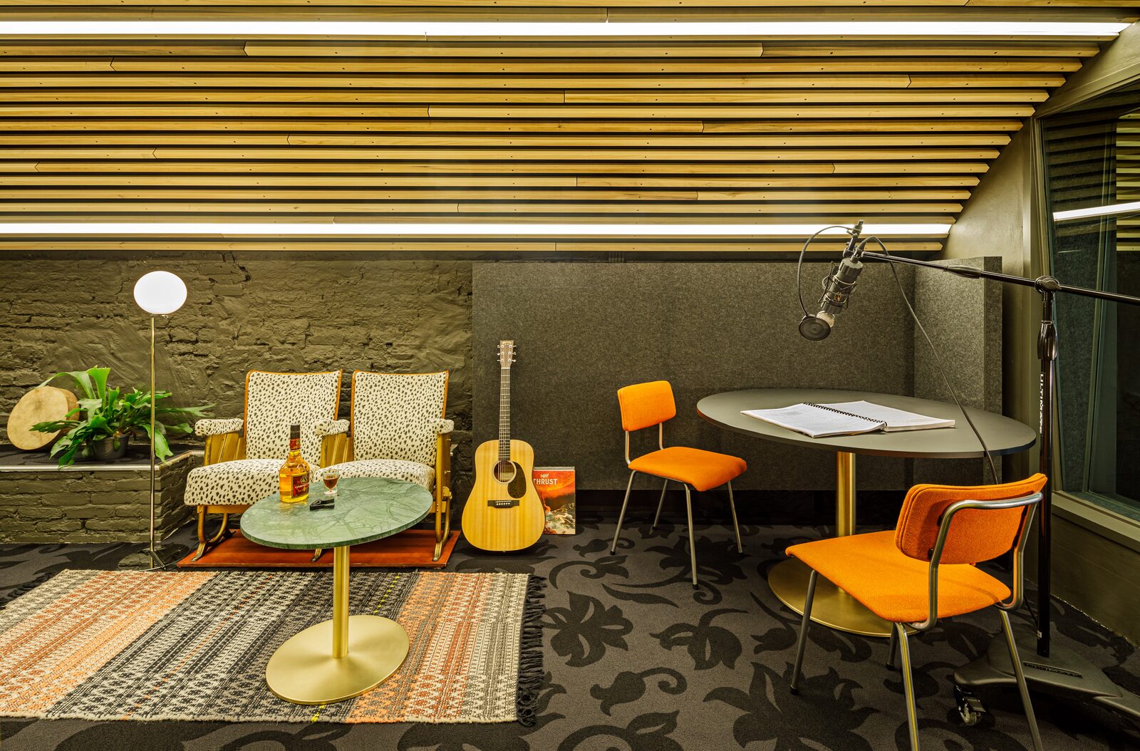 Podcast studio Utrecht, sfeerafbeelding werfkelder